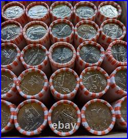 (100 Rolls) 1999-2008 Complete State Quarters UNC roll-set DELAWARE to HAWAII