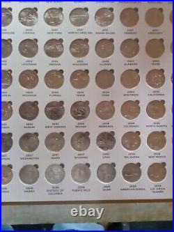 112 QUARTERS COMPLETE P&D 50 State & Territory 1999-2008 UNCIRCULATED