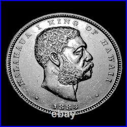 1847-1883 Complete Hawaiian Five Coin Set Choice BU Special Sale