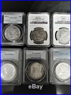 1878-1921 P, D, S, O, CC (plus variations) Complete Morgan Dollar set
