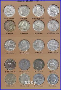 1893 -1954 Complete Classic 50 Coin Commemorate High Grade Set