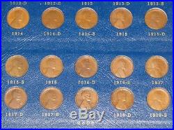 1909-1940 Lincoln Penny Collection Near Complete Set with 1909-s, 1914-d, 1931-s
