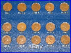 1909-1940 Lincoln Penny Collection Near Complete Set with 1909-s, 1914-d, 1931-s