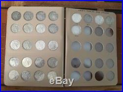 1916-1947 Complete Walking Liberty Half Dollar 65 Coin Set Dansco Album Wow