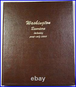 1932-1980 Washington Quarter Coins Complete Set with Proof Only Issues Dansco 8140