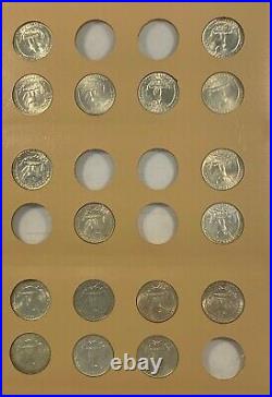 1932-1991 BU & Proof Washington Quarter Collection Nearly Complete 180 Coin Set