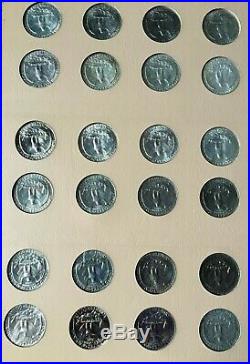 1932-1998 Washington Quarter 186 Coin Set P, D, S, S Complete High Quality Silver