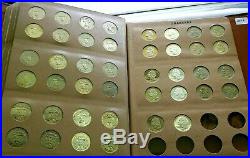 1932-1998 Washington Quarters Complete Set UNC + PROOF & Silver 186 Coins Total
