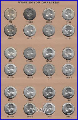 1932-64 Washington Silver Quarter Complete Set Mostly BU-GEM BU