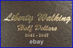 1934-47 Complete Walking Liberty Half Dollar Set BU/AU