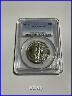 1936 Complete 5 Coin PCGS Certified Proof Set