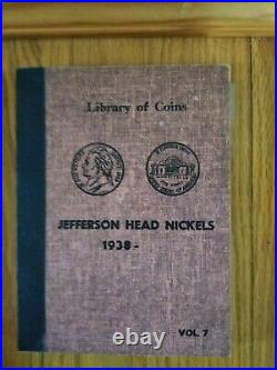 1938-1965-pds Complete Jefferson Nickiel Set-bu-unc-in Folder