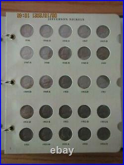 1938 1975 Complete Jefferson Nickel Set Includes All 11 Silver & 5 Proofs