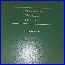 1938-1975 Jefferson Nickels complete set-P, D, S (proofs 1968-on) All Uncirc. B22