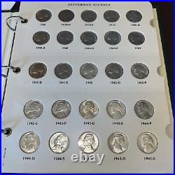 1938-1975 Jefferson Nickels complete set-P, D, S (proofs 1968-on) All Uncirc. B22