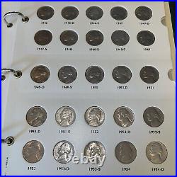 1938-1975 Jefferson Nickels complete set-P, D, S (proofs 1968-on) All Uncirc. B22