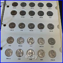 1938-1975 Jefferson Nickels complete set-P, D, S (proofs 1968-on) All Uncirc. B22