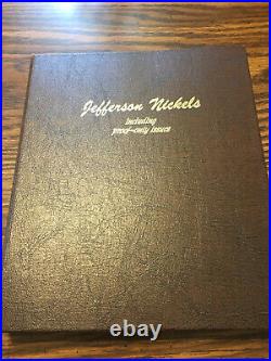 1938-1996 PDS Complete Jefferson Nickel Set in Used Danco Album Ave Circ & Ch BU