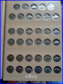 1938-2005 Pds Complete Jefferson Nickel Set 192 Coins In Dansco Album