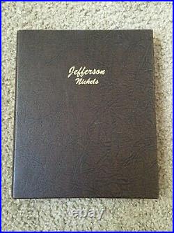 1938-2014 Complete Circulated Jefferson Nickel Set Dansco Album Silver War