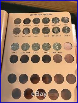 1938 2017 Jefferson Nickel Set Complete W. Proofs Bu Uncirculated After 1956