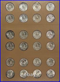 1941-1964 Complete Silver Washington Quarter Set Choice/Gem BU, +Clad 1965-88