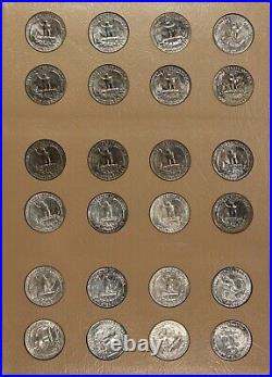 1941-1964 Complete Silver Washington Quarter Set Choice/Gem BU, +Clad 1965-88