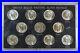 1942-1945-P-D-S Jefferson Nickels (11 coins) War Nickel Complete Set GEM BU #4