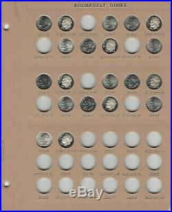 1946-1964-2019 Complete Roosevelt Dime Collection Set Proofs BU withAlbum- 209 Pc