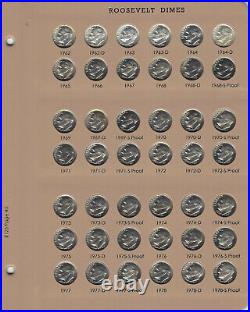 1946-1964-2021 Roosevelt Dime 245 Pc Set Complete P D S ProofsDansco 8125