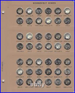 1946-1964 2023 Roosevelt Dime 251 Pc AU-BU Set Complete P D ProofsDansco 8125