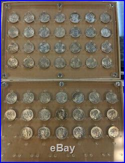 1946-1964 P, D, S Complete Roosevelt Dime Set Choice Bu Free Shipping