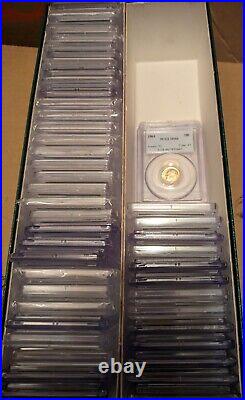 1946-1964 Roosevelt P, D, S Complete Set All PCGS MS-66 48 Coins Complete 666