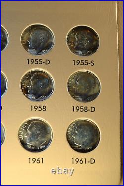 1946-2002 Complete Bu 168 Coin Silver Roosevelt Dime Set-inc Silver Proofs #333