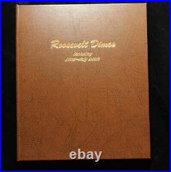 1946-2009 P, D, & S Roosevelt Dime Complete Set In Dansco Album GEM BU & Proof S