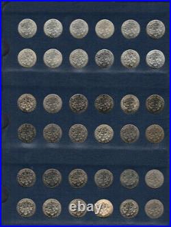 1946-2020 PDS(S) Roosevelt Complete UNC BU Gem +1992-2020 Silver Prf Clad Set