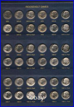 1946-2020 PDS(S) Roosevelt Complete UNC BU Gem +1992-2020 Silver Prf Clad Set