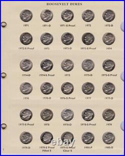 1946-2022 PDSS Roosevelt Complete UNC BU Gem Proof Clad & Silver Set