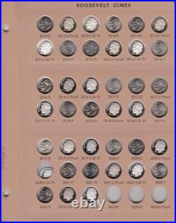 1946-2022 PDSS Roosevelt Complete UNC BU Gem Proof Clad & Silver Set. Read P. S