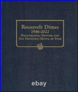 1946-2022 PDS Roosevelt Complete Unc-circ Gem Proof Silver Clad Set(Read P. S)