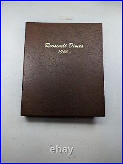 1946-2023 Complete Roosevelt Dime Set UNC BU Gem withsilver PROOFS
