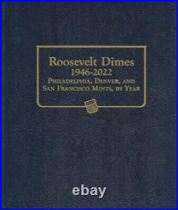 1946-2023 PDS Roosevelt Complete Unc-circ Gem Proof Silver Clad Set(Read P. S)