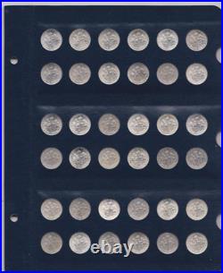 1946-2023 PDS Roosevelt Complete Unc-circ Gem Proof Silver Clad Set(Read P. S)