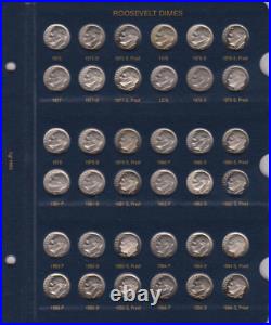 1946-2023 PDS Roosevelt Complete Unc-circ Gem Proof Silver Clad Set(Read P. S)