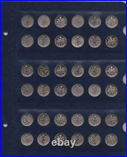 1946-2023 PDS Roosevelt Complete Unc-circ Gem Proof Silver Clad Set(Read P. S)