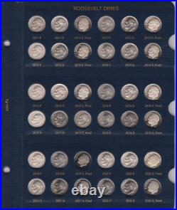 1946-2023 PDS Roosevelt Complete Unc-circ Gem Proof Silver Clad Set(Read P. S)