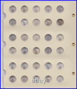 1946-2024 Roosevelt Dime Complete 254 Coin Archival Display Set