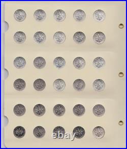 1946-2024 Roosevelt Dime Complete 254 Coin Archival Display Set