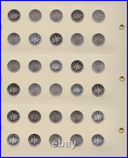 1946-2024 Roosevelt Dime Complete 254 Coin Archival Display Set