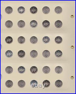 1946-2024 Roosevelt Dime Complete 254 Coin Archival Display Set